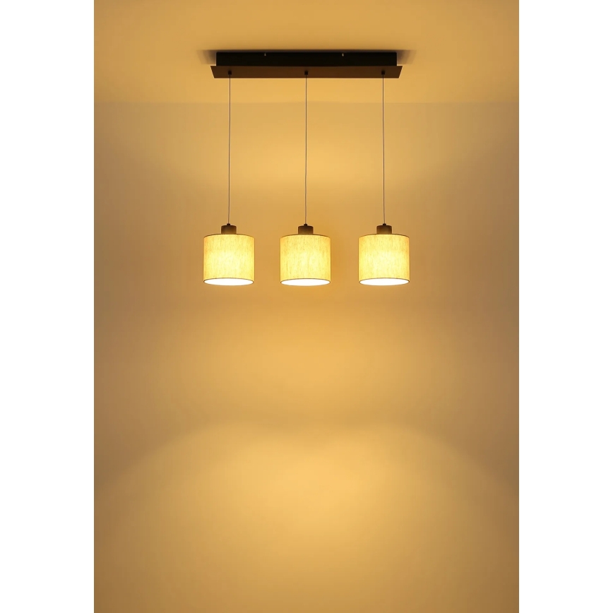 Globo - Lampadario a sospensione LED su cavo LED/24W/230V 3000K