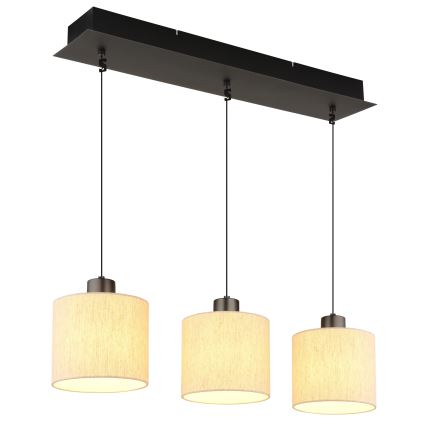 Globo - Lampadario a sospensione LED su cavo LED/24W/230V 3000K