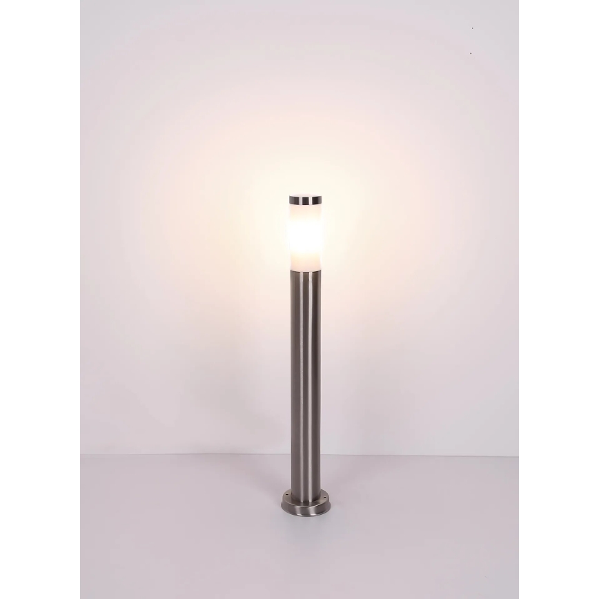 Globo - Lampada da esterno 1xE27/23W/230V IP44 80 cm cromo lucido