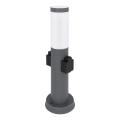 Globo 3158AK - Lampada da esterno con 2 prese BOSTON 1xE27/23W/230V IP44