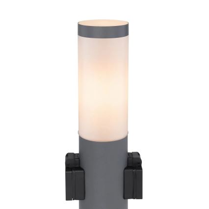 Globo 3158AK - Lampada da esterno con 2 prese BOSTON 1xE27/23W/230V IP44