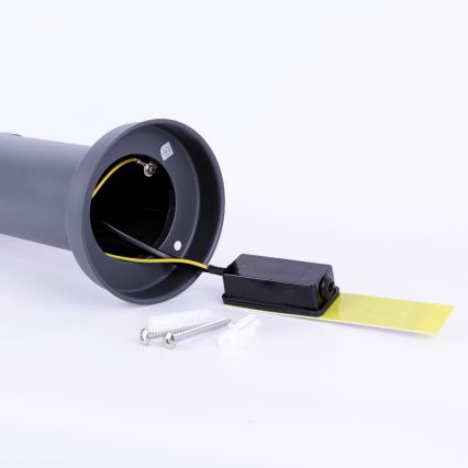 Globo - Lampada da esterno con sensore 1xE27/15W/230V 45 cm IP44