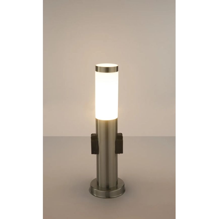 Globo - Lampada da esterno con 2 portalampade 1xE27/23W/230V IP44