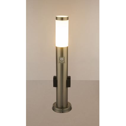 Globo - Lampada da esterno a LED con sensore e 2 sockets LED/9W/230V 60 cm IP44