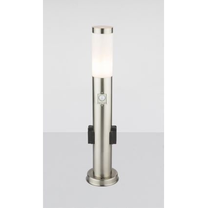 Globo - Lampada da esterno a LED con sensore e 2 sockets LED/9W/230V 60 cm IP44