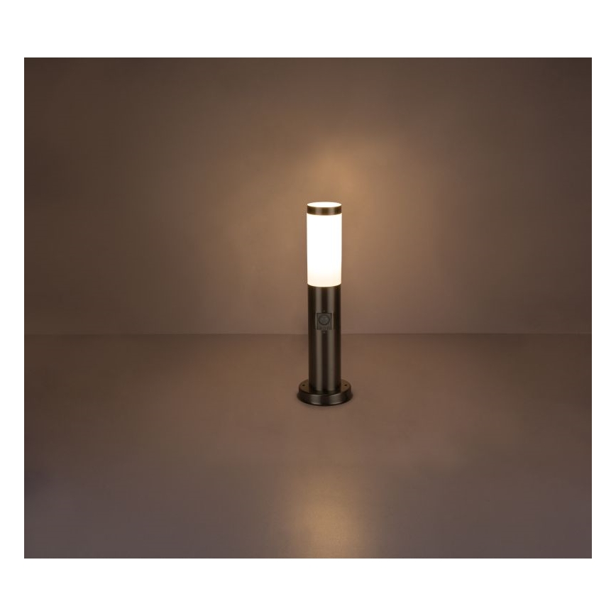 Globo - Lampada da esterno con sensore E27/60W/230V IP44