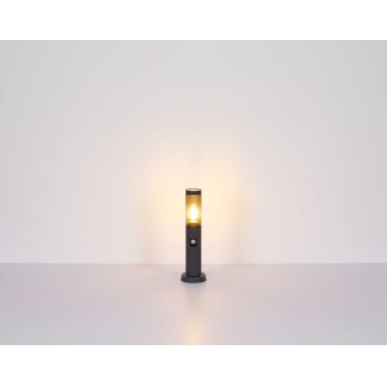Globo - Lampada da esterno con sensore 1xE27/15W/230V 45 cm IP44