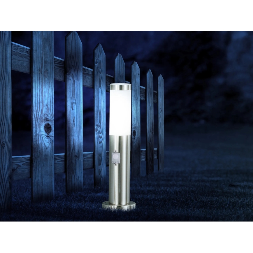 Globo - Lampada da esterno LED con sensore 1xE27/8,8W/230V IP44