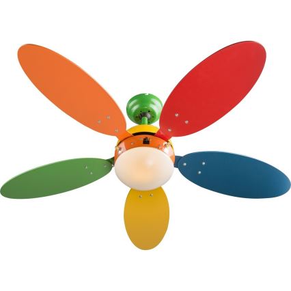 Globo - Ventilatore da soffitto 1xE14/60W/230V