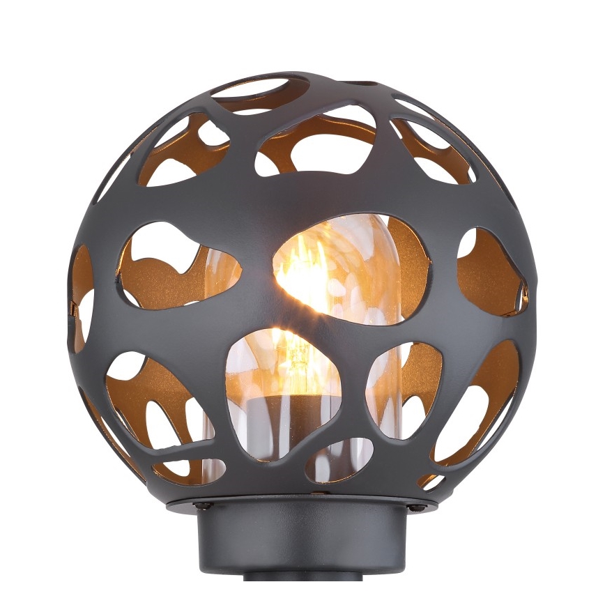 Globo - Applique da esterno con sensore 1xE27/15W/230V IP44