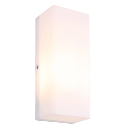 Globo - Applique da esterno 1xE27/15W/230V IP44 bianca
