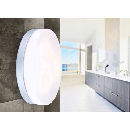 Globo - Lampada da bagno 3xE27/40W/230V diametro 30 cm IP44