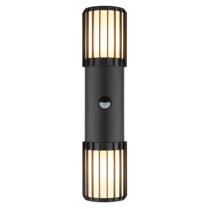 Globo - Applique da esterno con sensore 2xE27/15W/230V IP54