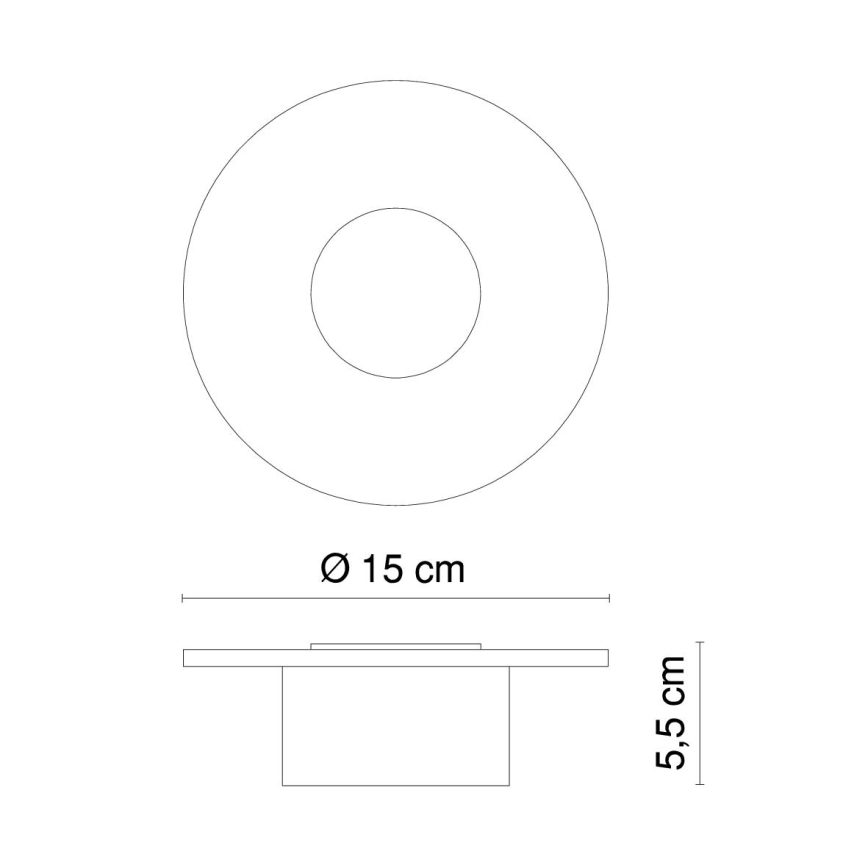 GLOBO 32401 - Lampada LED da esterno DANA 10xLED/0,06W/3V/230V
