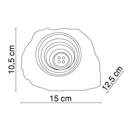 Globo - SET 3x Lampada LED solare LED/1,2V IP44