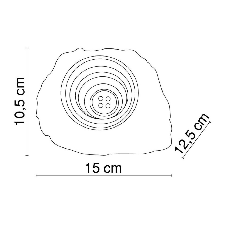Globo - SET 3x Lampada LED solare LED/1,2V IP44