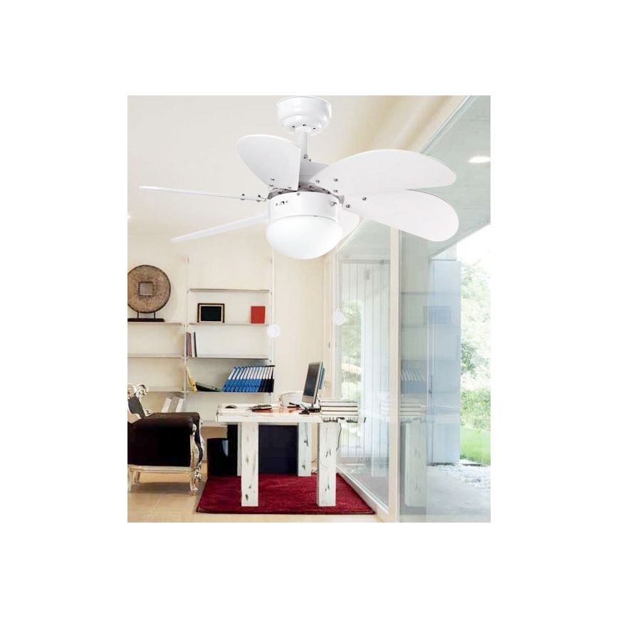 Globo - Ventilatore da soffitto 1xE14/60W/230V