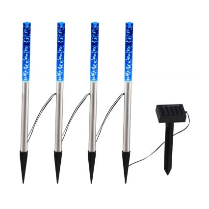 Globo - SET 4x Lampada LED solare 4xLED/0,07W IP44 600 mAh
