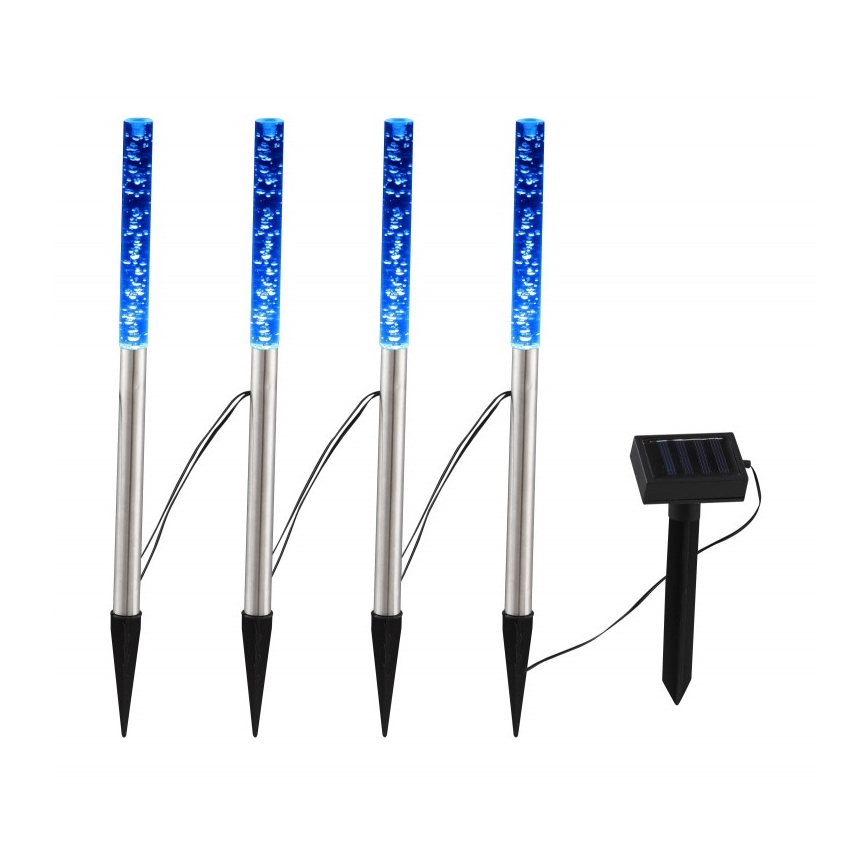 Globo - SET 4x Lampada LED solare 4xLED/0,07W IP44 600 mAh