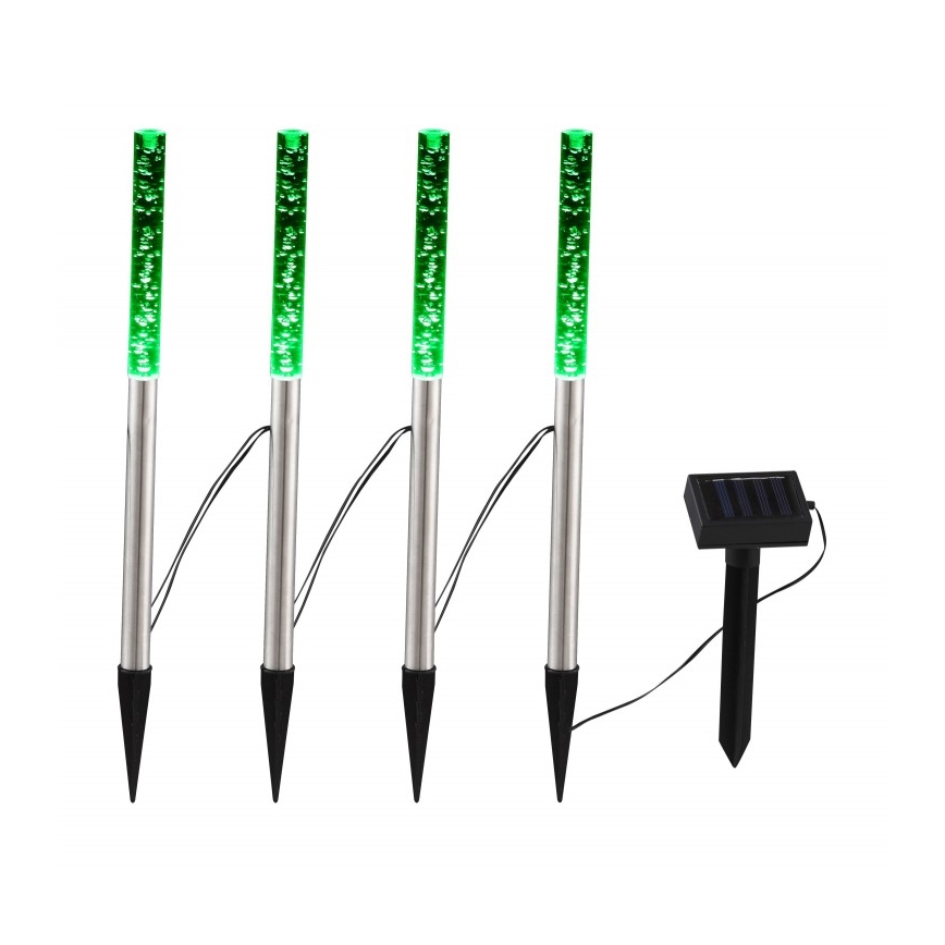 Globo - SET 4x Lampada LED solare 4xLED/0,07W IP44 600 mAh