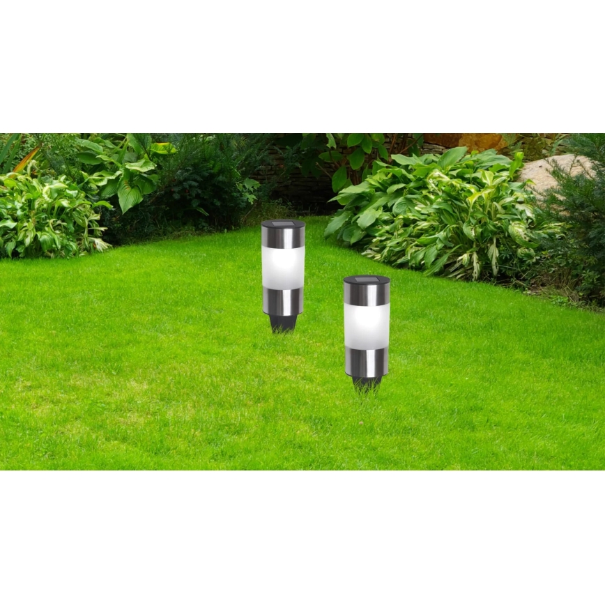 Globo - SET 3x Lampada solare LED LED/0,06W/3,2V IP44 200 mAh