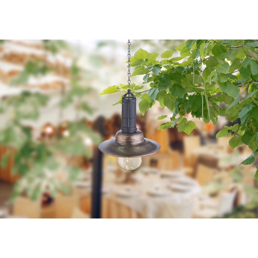 Globo - Lampadario solare a LED su catena LED/0,06W/1,2V IP44 150 mAh