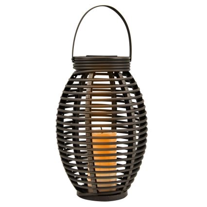 Globo - Lampada LED solare LED/0,06W/3,2V IP44 200 mAh rattan