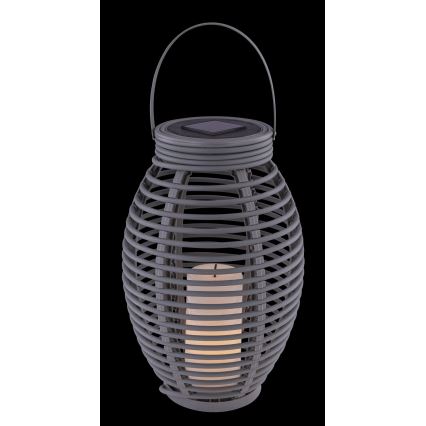 Globo - Lampada LED solare LED/0,06W/3,2V IP44 200 mAh rattan