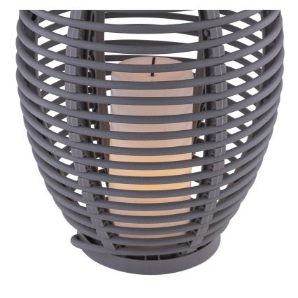 Globo - Lampada LED solare LED/0,06W/3,2V IP44 200 mAh rattan