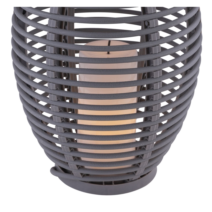 Globo - Lampada LED solare LED/0,06W/3,2V IP44 200 mAh rattan