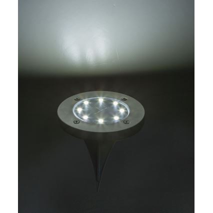 Globo - SET 2x Lampada LED solare LED/0,8W/3V IP44 300 mAh