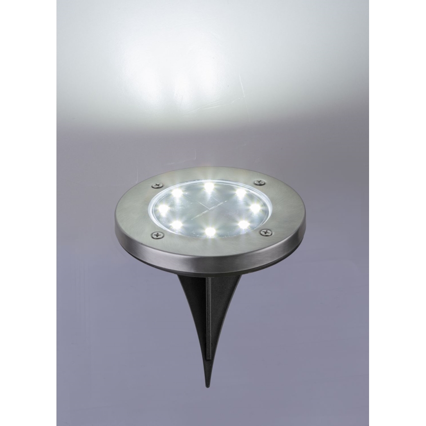 Globo - SET 2x Lampada LED solare LED/0,8W/3V IP44 300 mAh