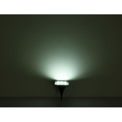 Globo - SET 2x Lampada LED solare LED/0,8W/1,2V IP44 300 mAh