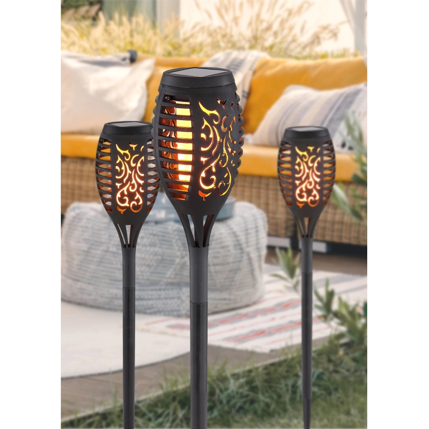 Globo - SET 3x Lampada solare LED LED/0,1W/3V IP44 200 mAh