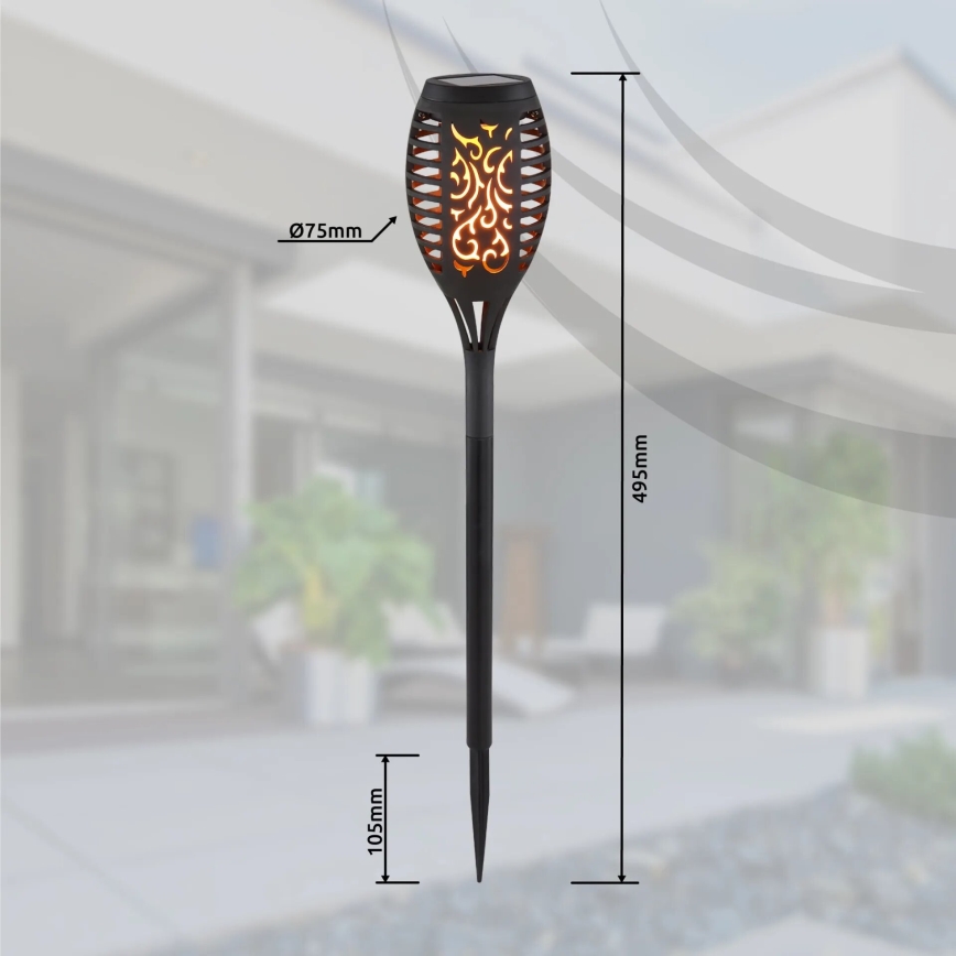Globo - SET 3x Lampada solare LED LED/0,1W/3V IP44 200 mAh