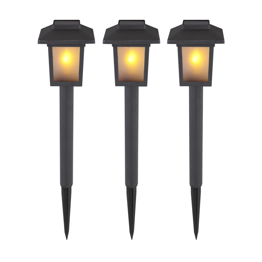 Globo - SET 3x Lampada solare LED 3xLED/1,2V IP44 200 mAh