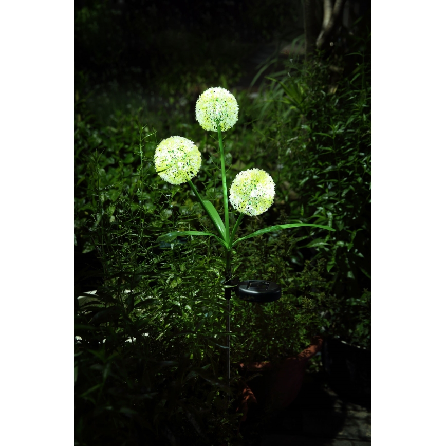 Globo  - Lampada LED solare 3xLED/0,06W/3V 5000K IP44 200 mAh giallo