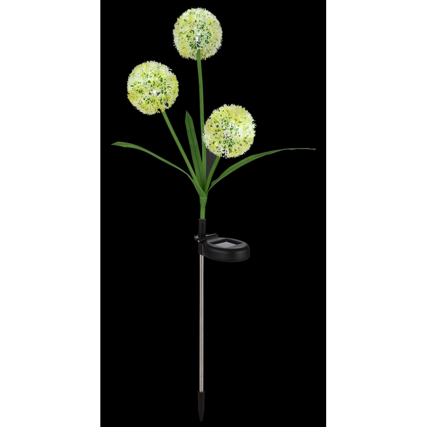 Globo  - Lampada LED solare 3xLED/0,06W/3V 5000K IP44 200 mAh giallo