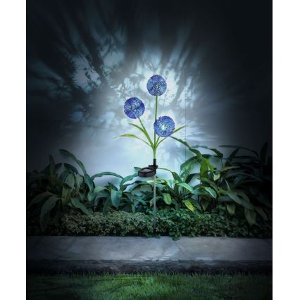 Globo - Lampada LED solare 3xLED/0,06W/3V 5000K IP44 viola