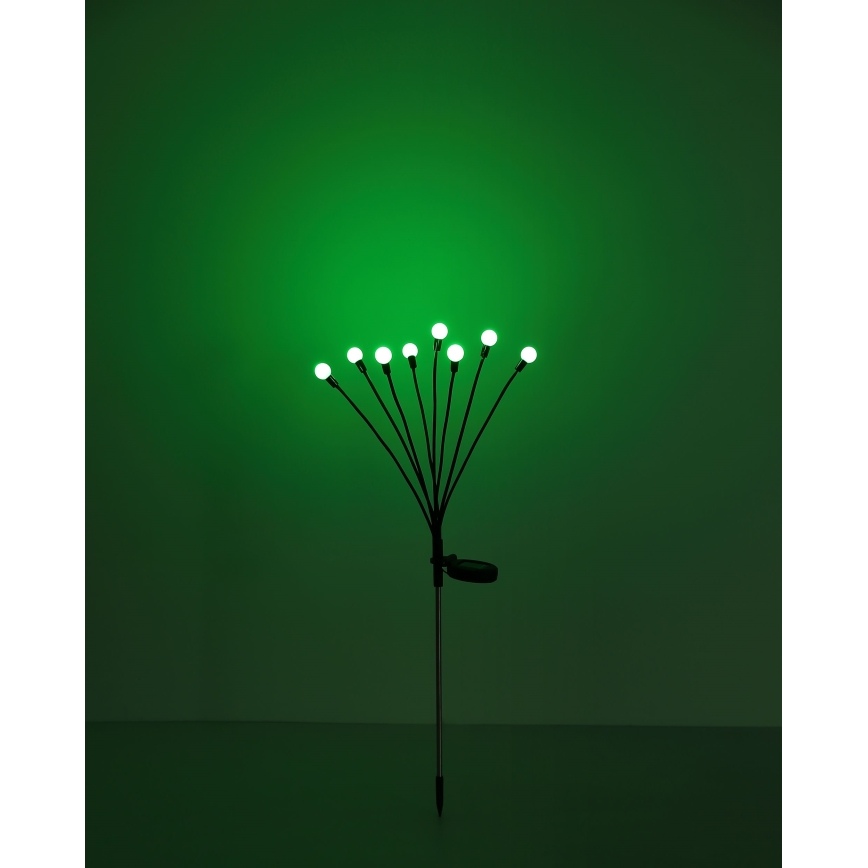 Globo - Lampada solare LED RGB 8xLED/0,06W/3,2V IP44