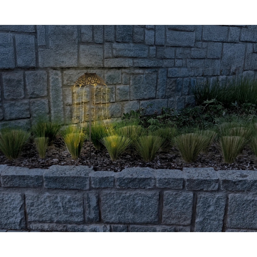 Globo - Lampada solare a LED/3V IP44 300 mAh ombrello