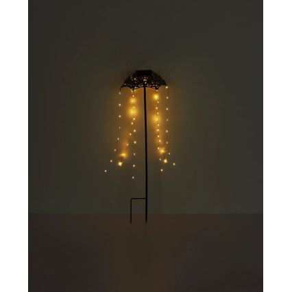 Globo - Lampada solare a LED/3V IP44 300 mAh ombrello