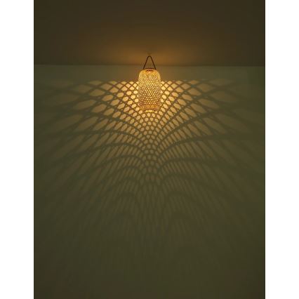 Globo - Lampada LED solare LED/0,06W/3V bambù IP44