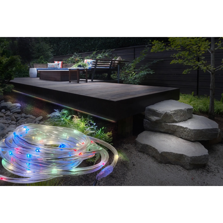 Globo - Catena luminosa solare LED/1,2V IP44 4,9 m 600 mAh