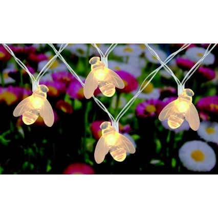 Globo - Catena LED solare 20xLED/0,06W/3V IP44 300 mAh