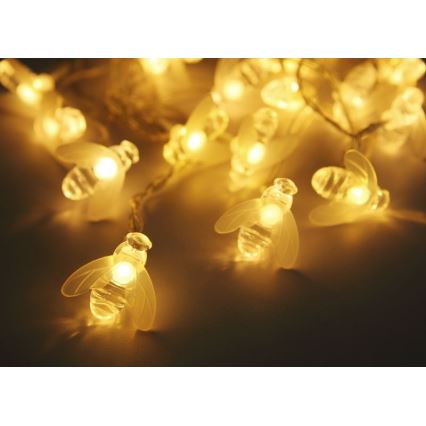 Globo - Catena LED solare 20xLED/0,06W/3V IP44 300 mAh