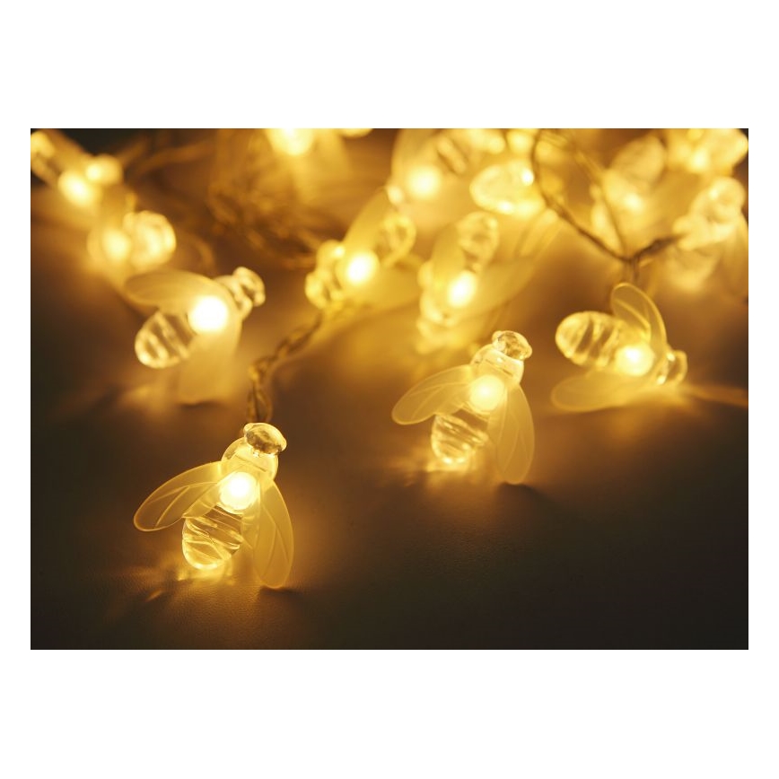 Globo - Catena LED solare 20xLED/0,06W/3V IP44 300 mAh