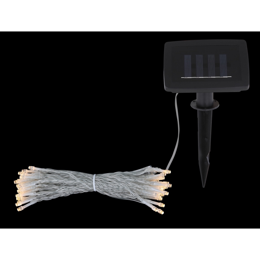 Globo - Catena LED solare 10 m 50xLED/2,4V IP44 600 mAh