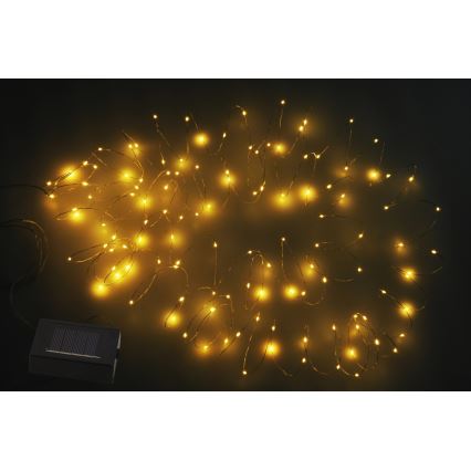 Globo - Catena luminosa solare a LED 120xLED/3,2V IP44 13,4 m 600 mAh