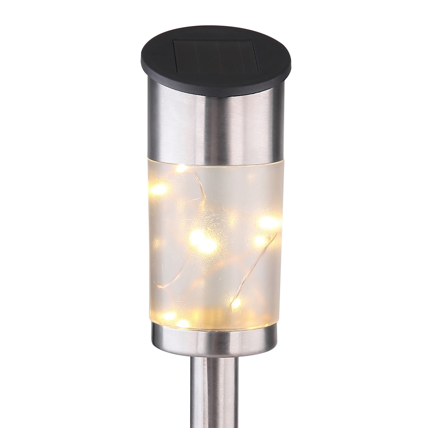 Globo -  SET 2x Lampada solare 10xLED/0,06W/1,2V IP44